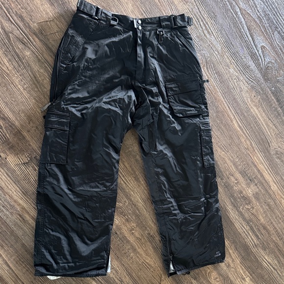 Pulse Other - Men's Black Pulse Cargo Ski/Snow Pants